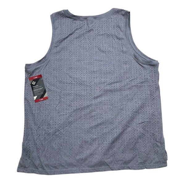 Members Mark Women Size XL Charcoal‎ Grey Everyday Perforated Wicking Tank Top - Picture 3 of 6
